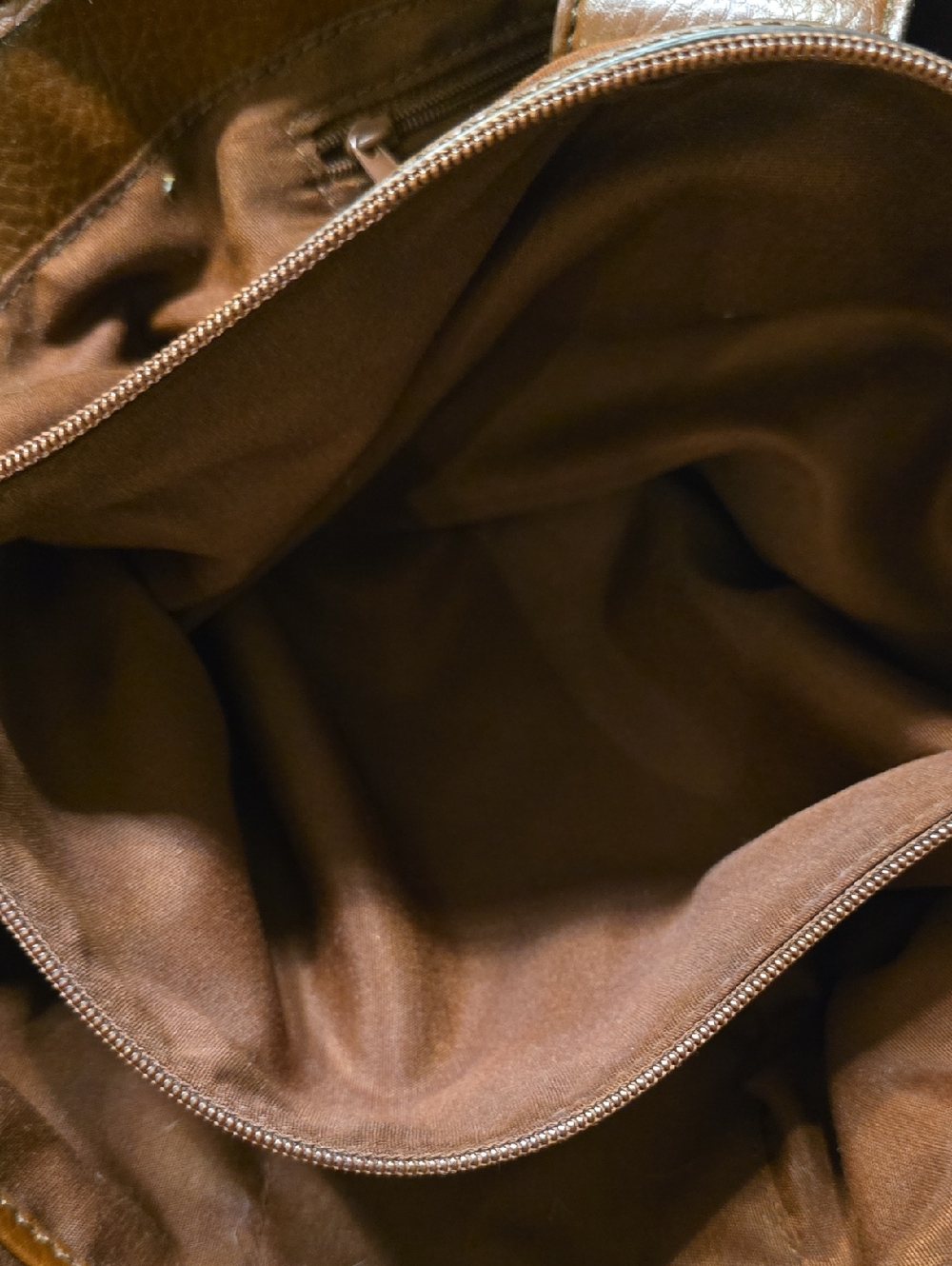 ETIENNE AIGNER Brown Leather-Trim Patterned Tote Bag - Picture 6 of 7